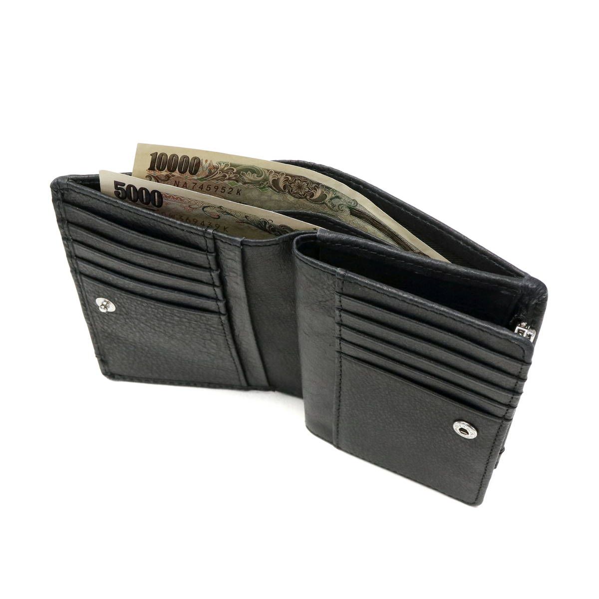 Lee 財布 LEE リー cross クロス 二つ折り財布 本革 二つ折り小銭入れ