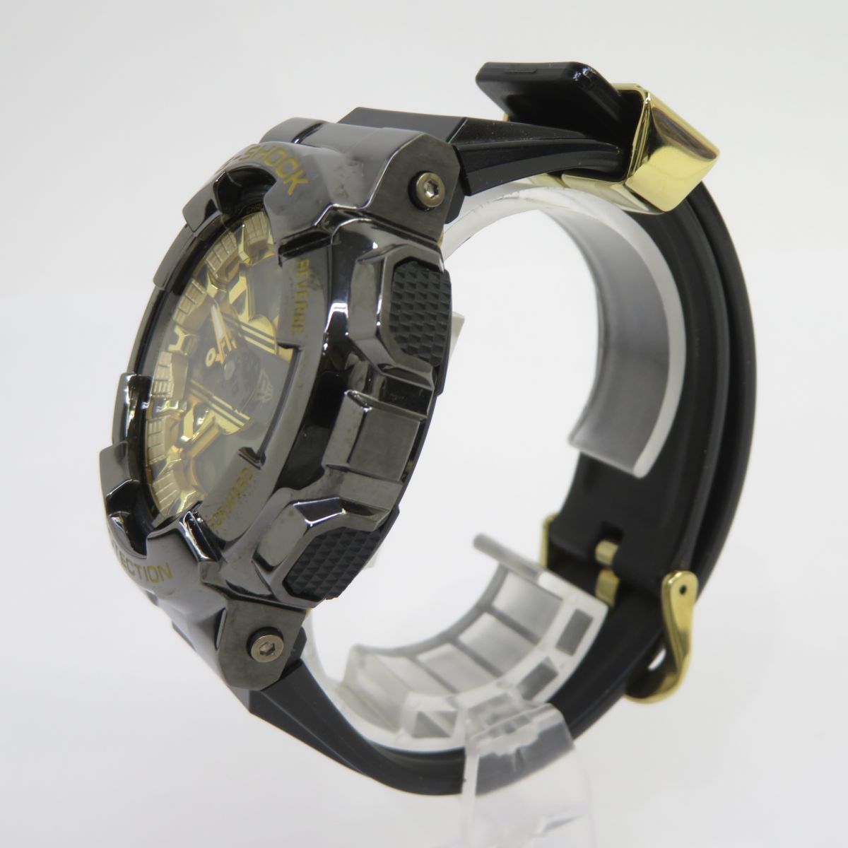 CASIO カシオ G-SHOCK NEW ERA ニューエラ 100周年記念 コラボレーションモデル GM-110NE-1AJR クオーツ 腕時計  ※中古