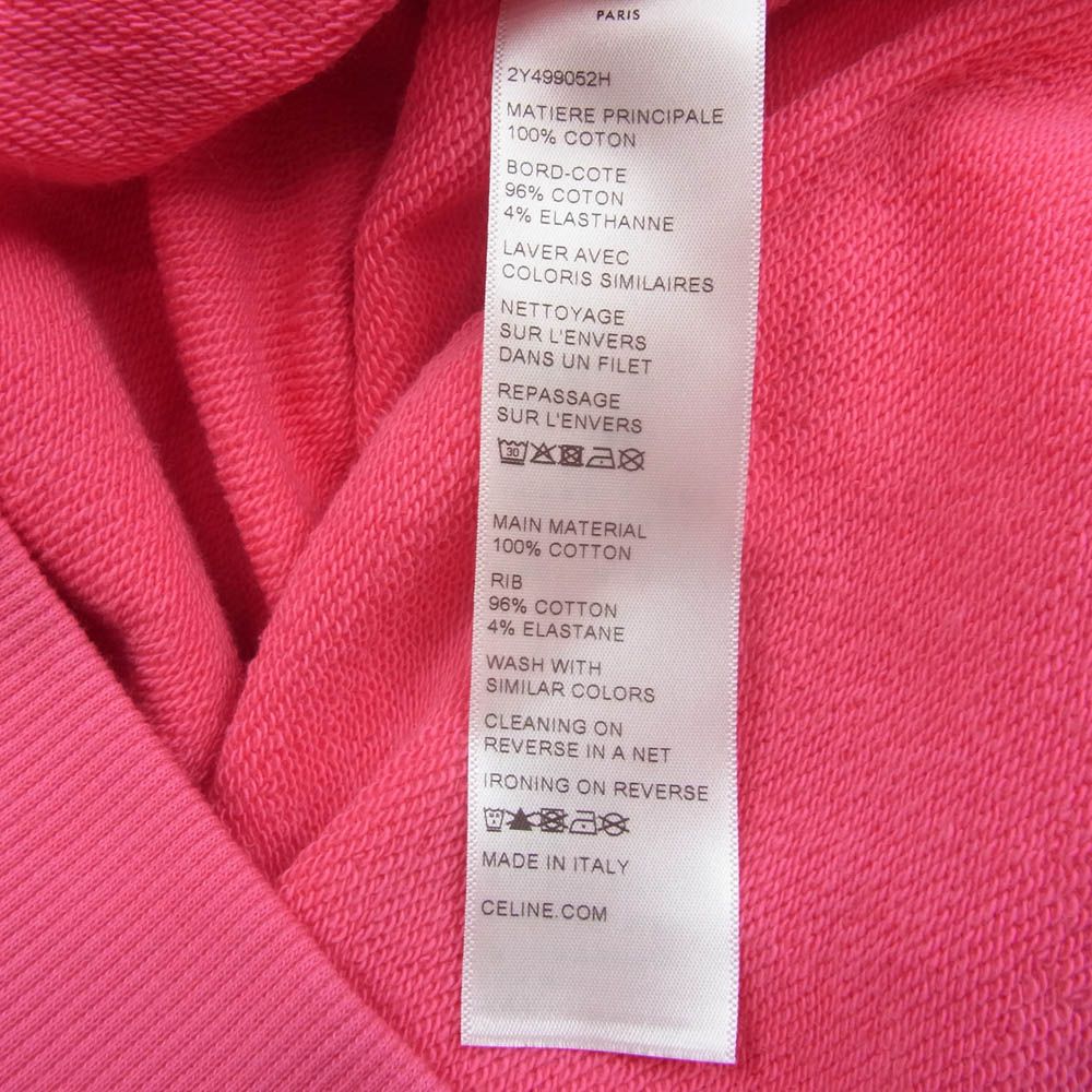 CELINE セリーヌ 21SS 2Y499052H LOOSE HOODIE WHIT HOOD LOGO