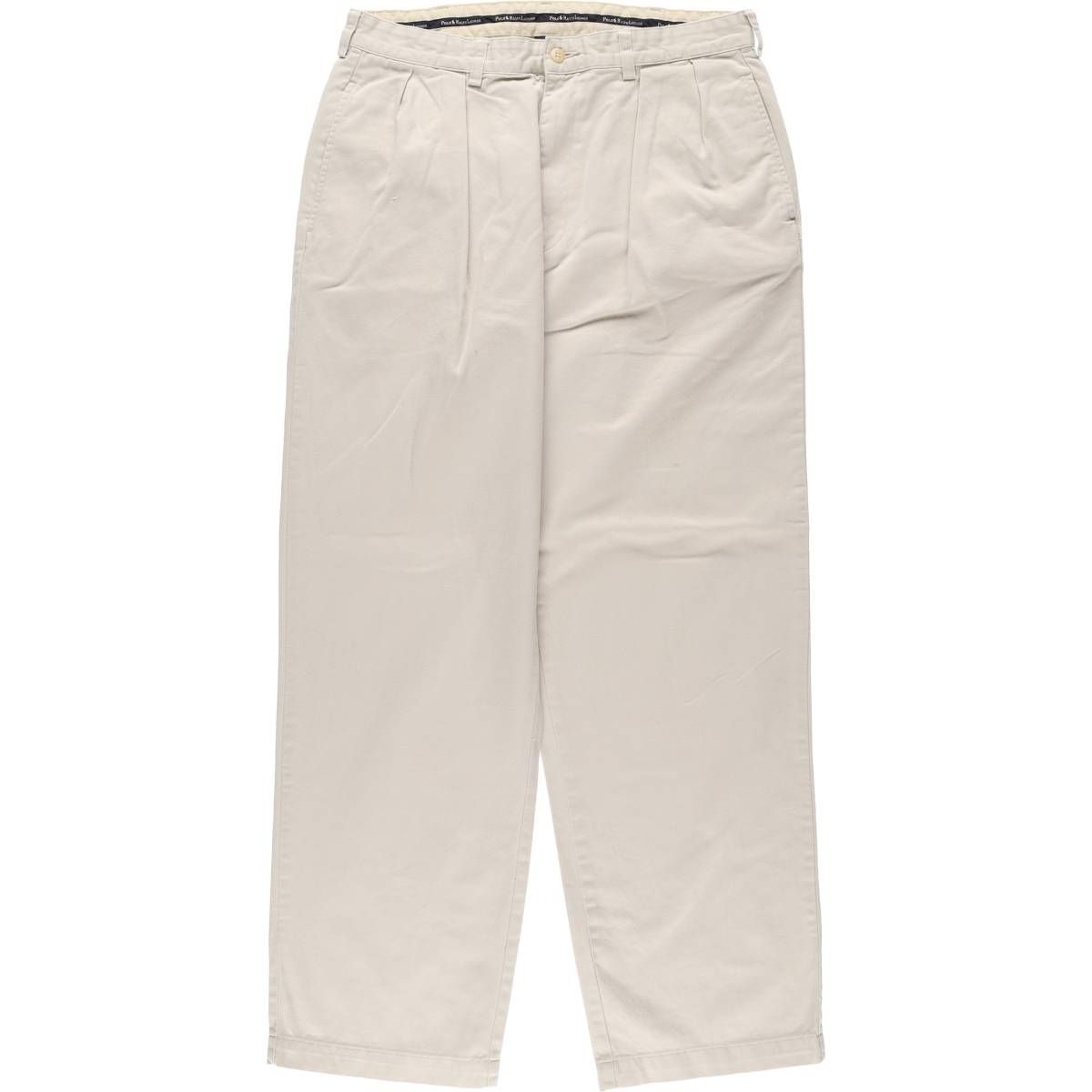 古着 ラルフローレン Ralph Lauren POLO RALPH LAUREN ツータック チノパンツ メンズw33相当|eaa537487