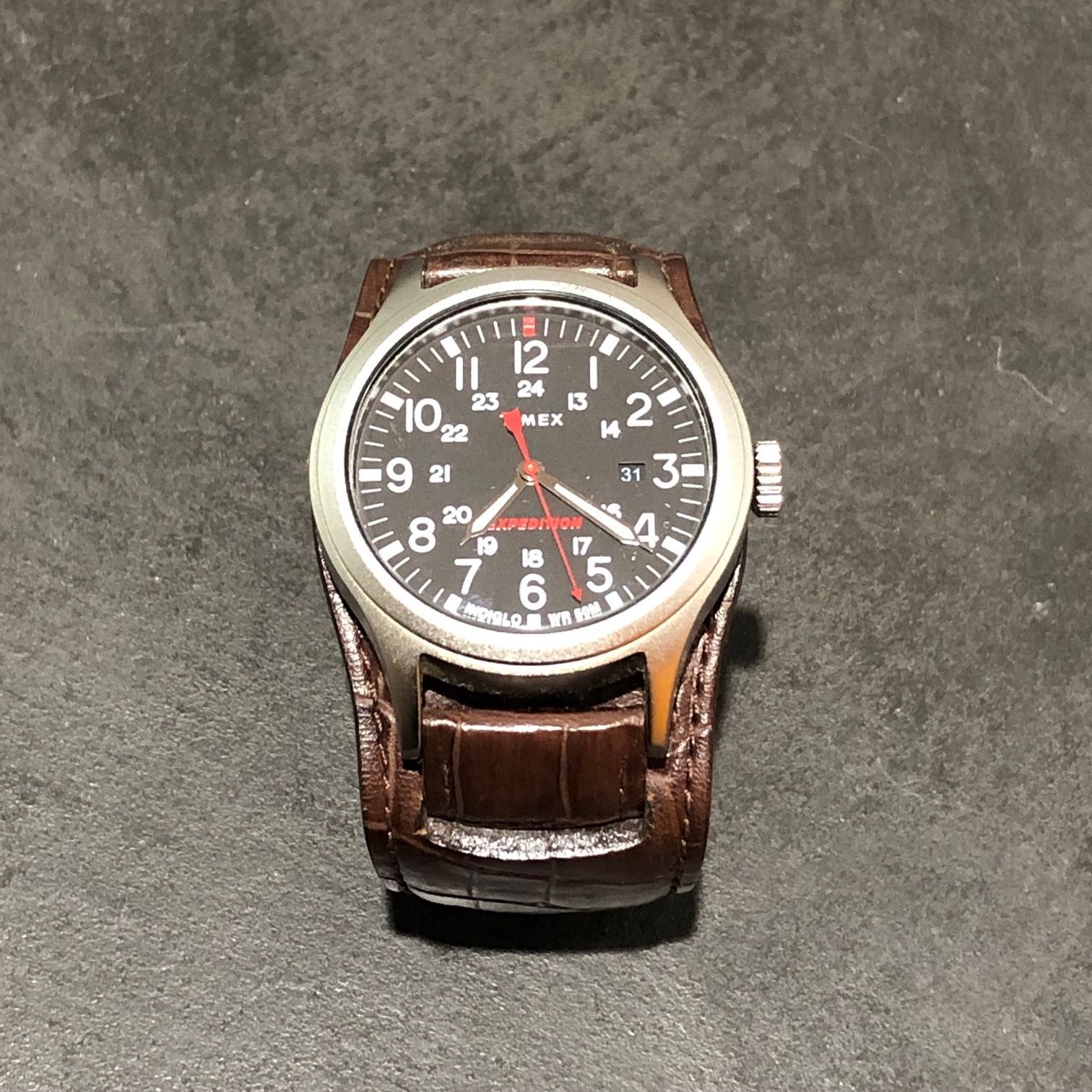 NEIGHBORHOOD TIMEX コラボ時計 NEIGHBORHOOD TIMEX コラボ レザーバンド 腕時計 ネイバーフッド