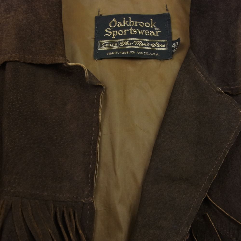 Oakbrook Sportswear レザージャケット 40