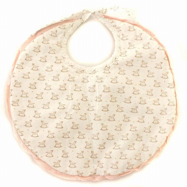 エルメス HERMES スタイ よだれかけ ベビーグッズ マタニティ 馬刺繍