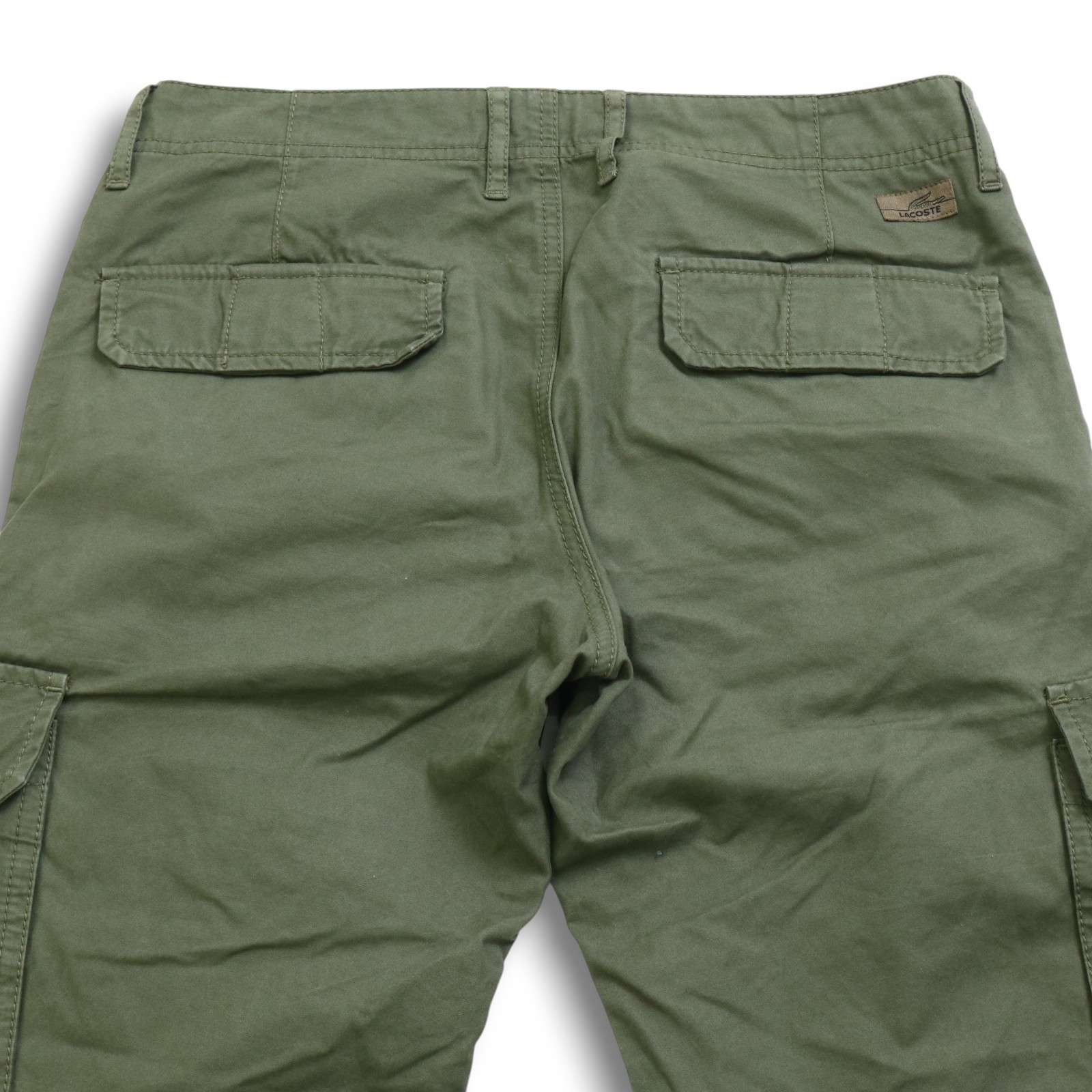 【値下げ】LACOSTE　 綿カーゴパンツ 未使用品　М 値下げ】LACOSTE 綿カーゴパンツ 未使用品 М - メルカリ