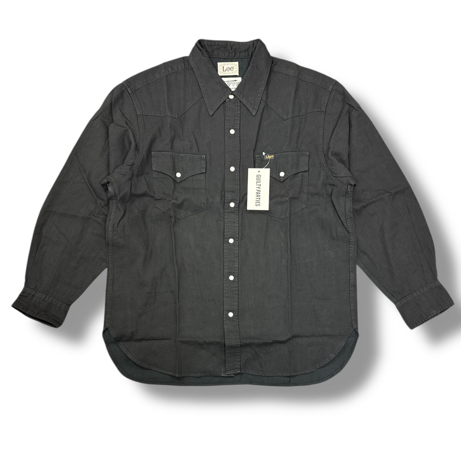 参考上代38500円 未使用品 WACKO MARIA 24SS ×LEE DENIM WESTERN SHIRT 