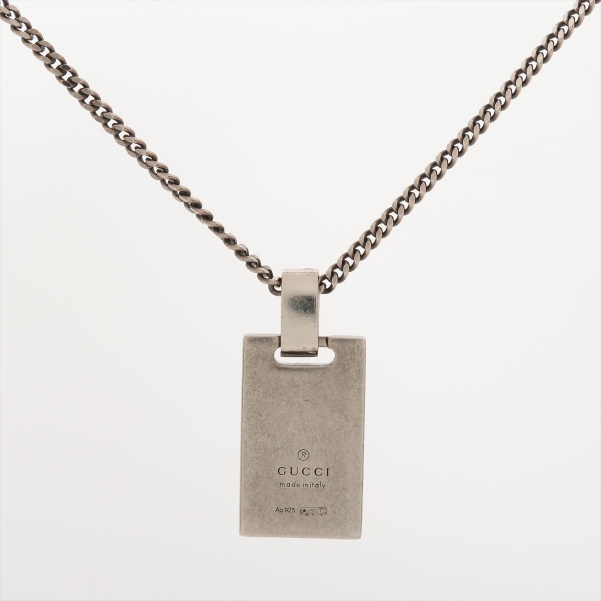 美品】GUCCI ディアマンテ ネックレス シルバー925 グッチ 鑑定済  