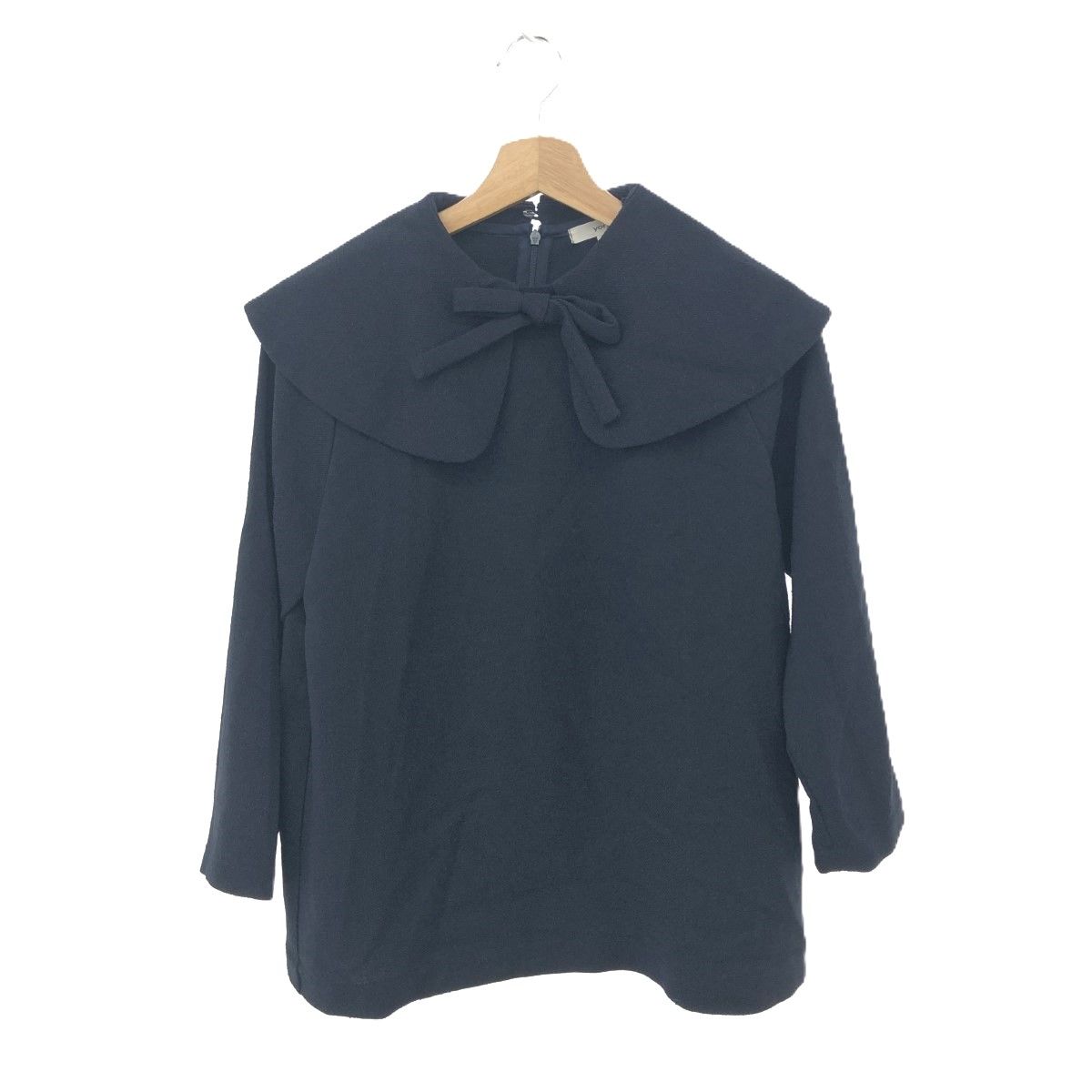 美品 yori ヨリ スプリングツイードライクブラウス グレー 美品 yori ヨリ スプリングツイードライクブラウス グレー