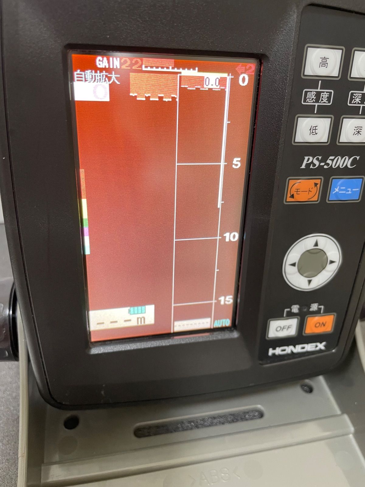 HONDEX - HONDEX ps-500c カラー液晶魚群探知機 HONDEX ps-500c カラー液晶魚群探知機