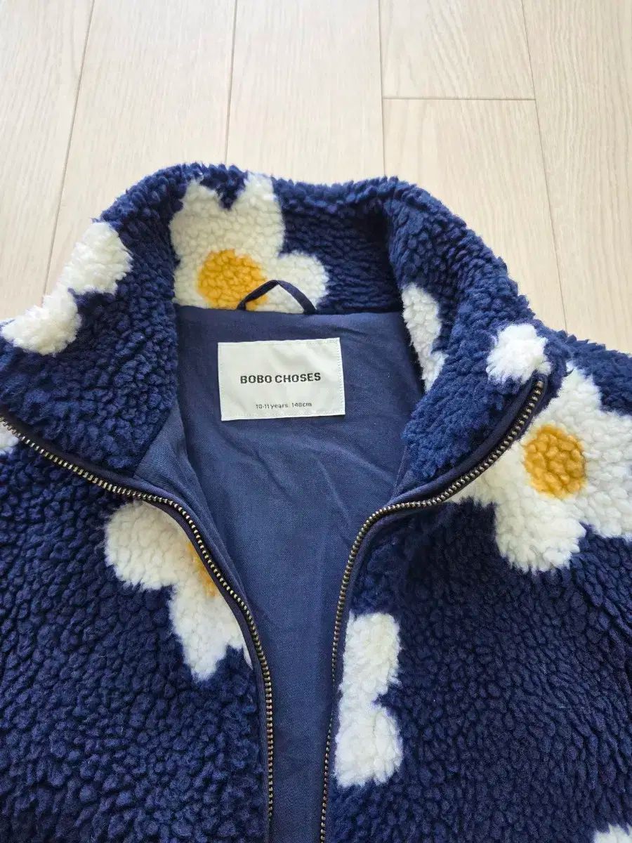 ボボショーズ フラワー パターン フリース ジャケット