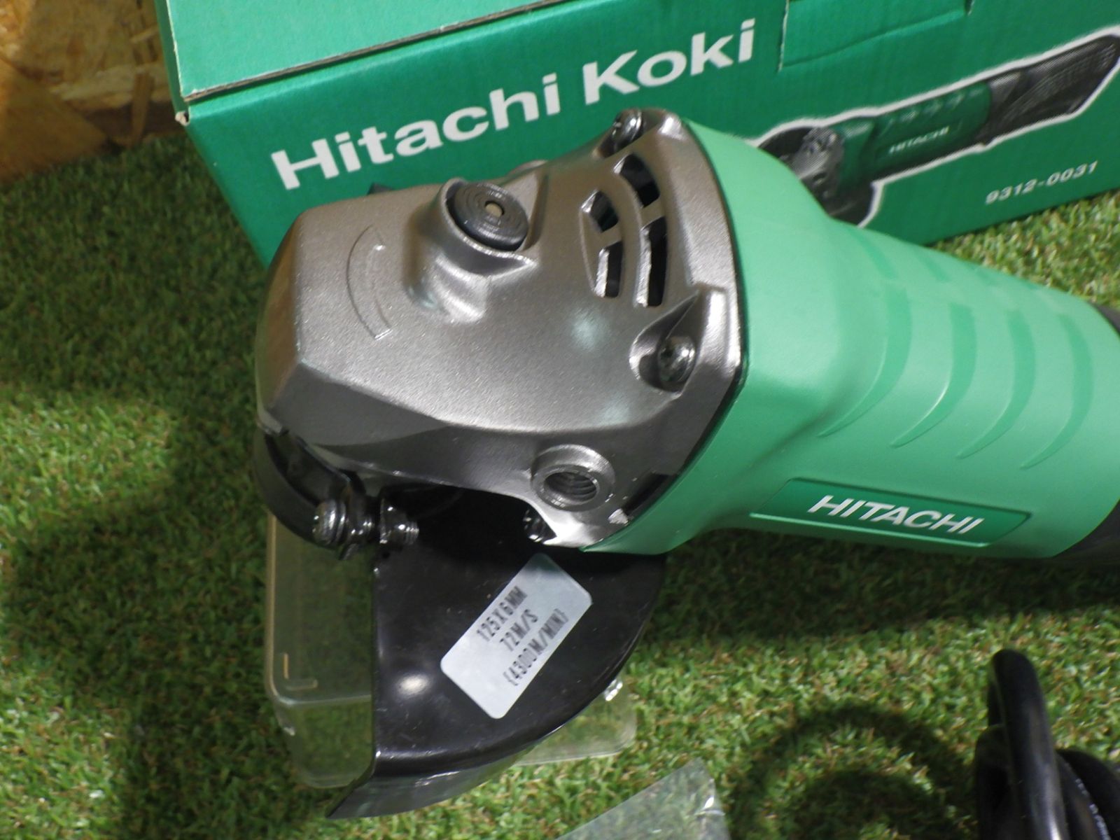 金属の切断 研磨などに HiKOKI ハイコーキ ハイコーキ 電気ディスクグラインダ G13SQ 砥石外径125ｍｍ