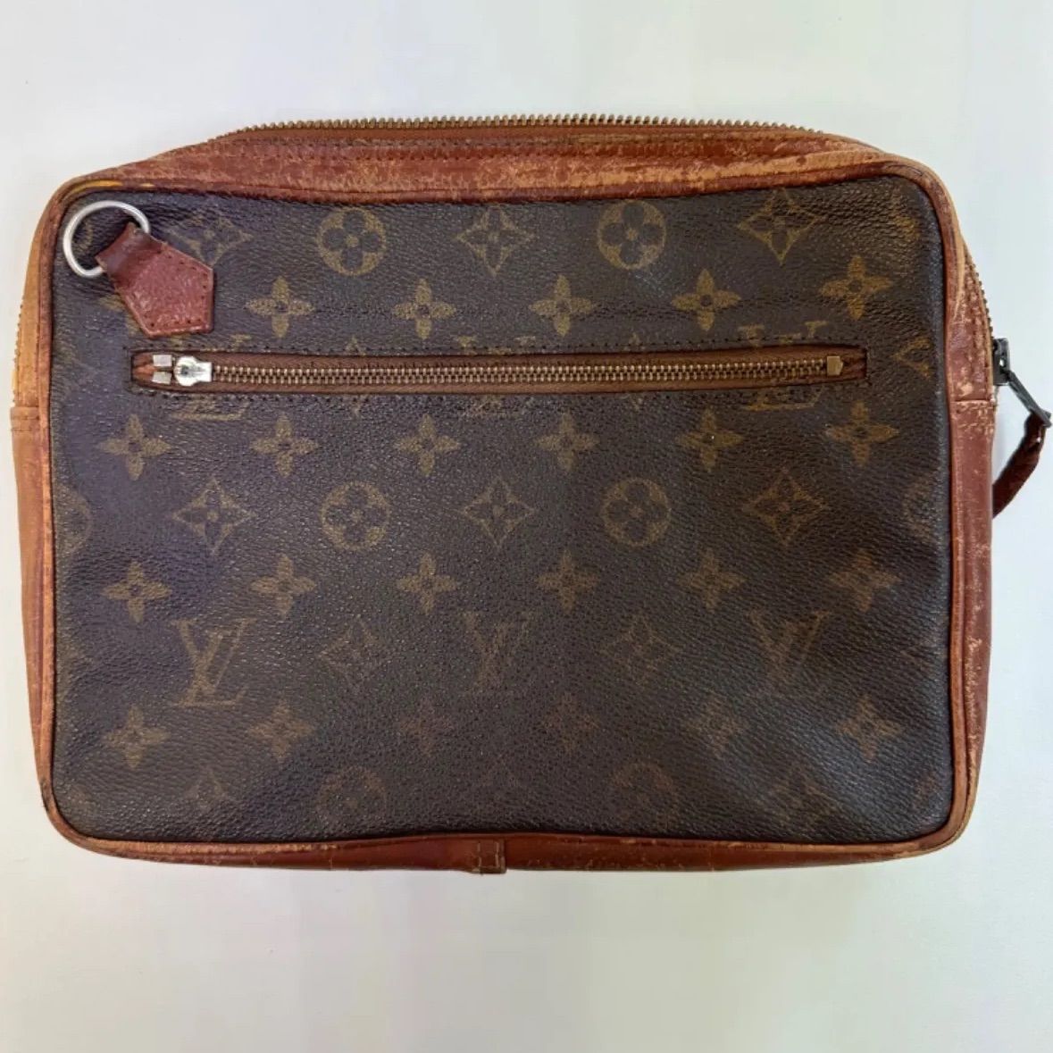 【安い ️】ルイヴィトン セカンドバッグ モノグラム メンズ サックスポ 廃盤 LV ビトン 集金バッグ LOUIS VUITTON ルイ・ビトン ルイ・ヴィトン 240403691ACT