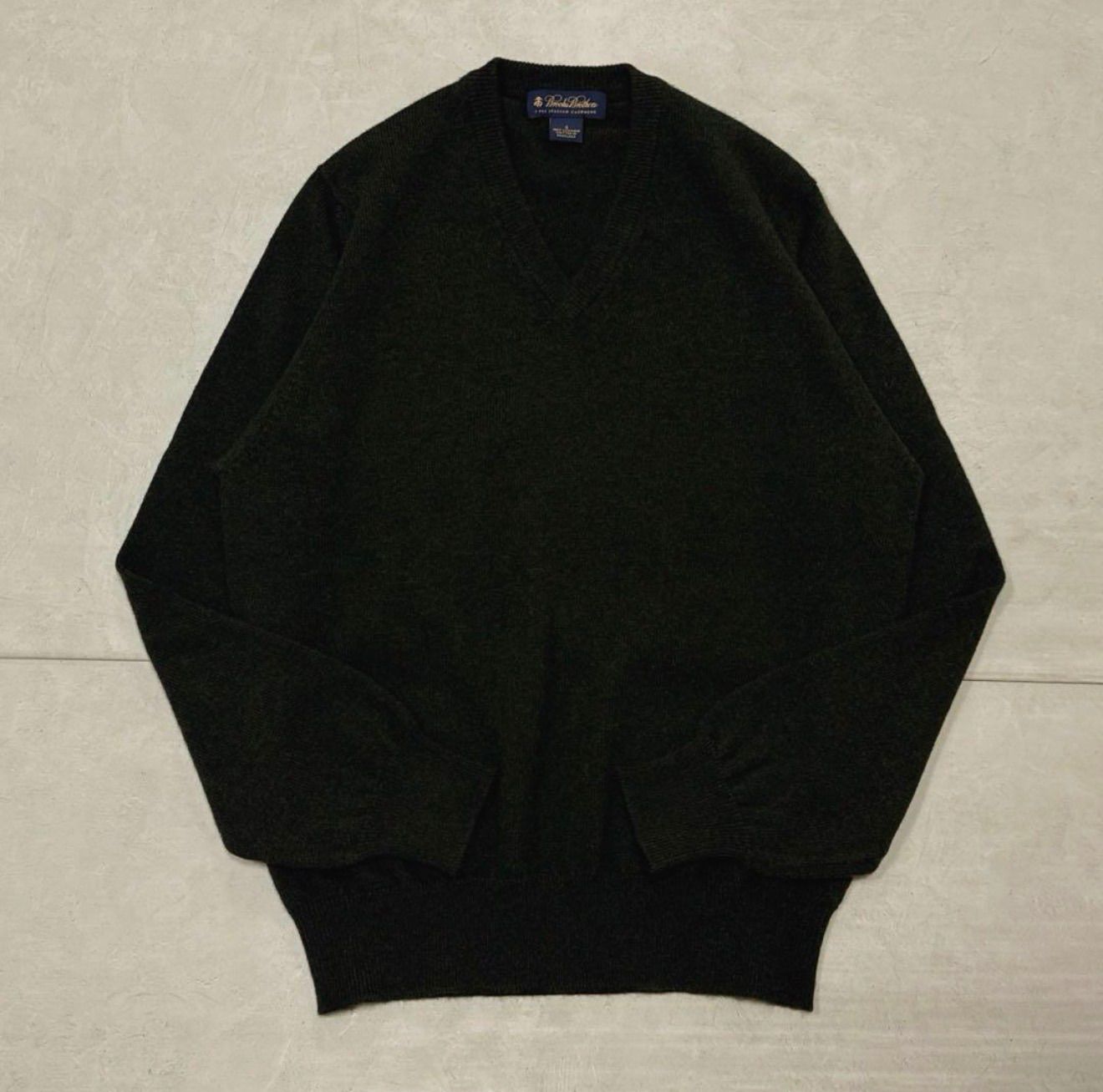 美品 ブルックスブラザーズ カシミアベスト ブラックウォッチ スコットランド製 ブルックスブラザーズ カシミアベスト M ブラックウォッチ