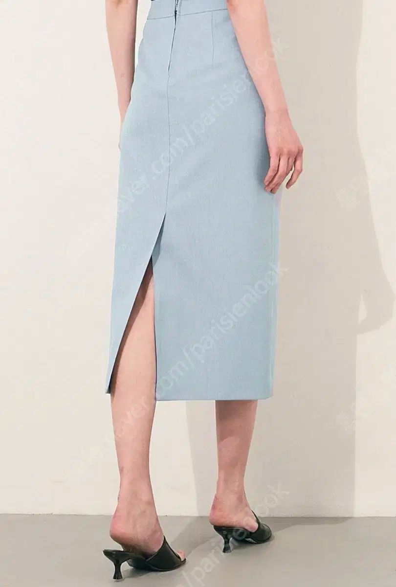 TIME タイム ロング スカート ボタン スリット ヘム Hライン スカート 64 55size USTAUSTRALIA_COM_AU