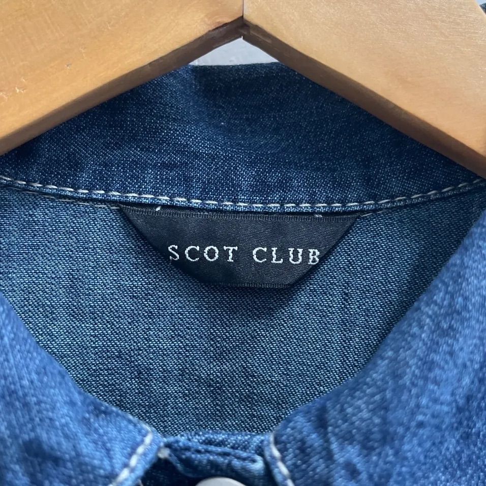 SCOT CLUB - SCOTCLUB Gジャン お得】 え57 SCOT CLUB/スコットクラブ デニムジャケット/G