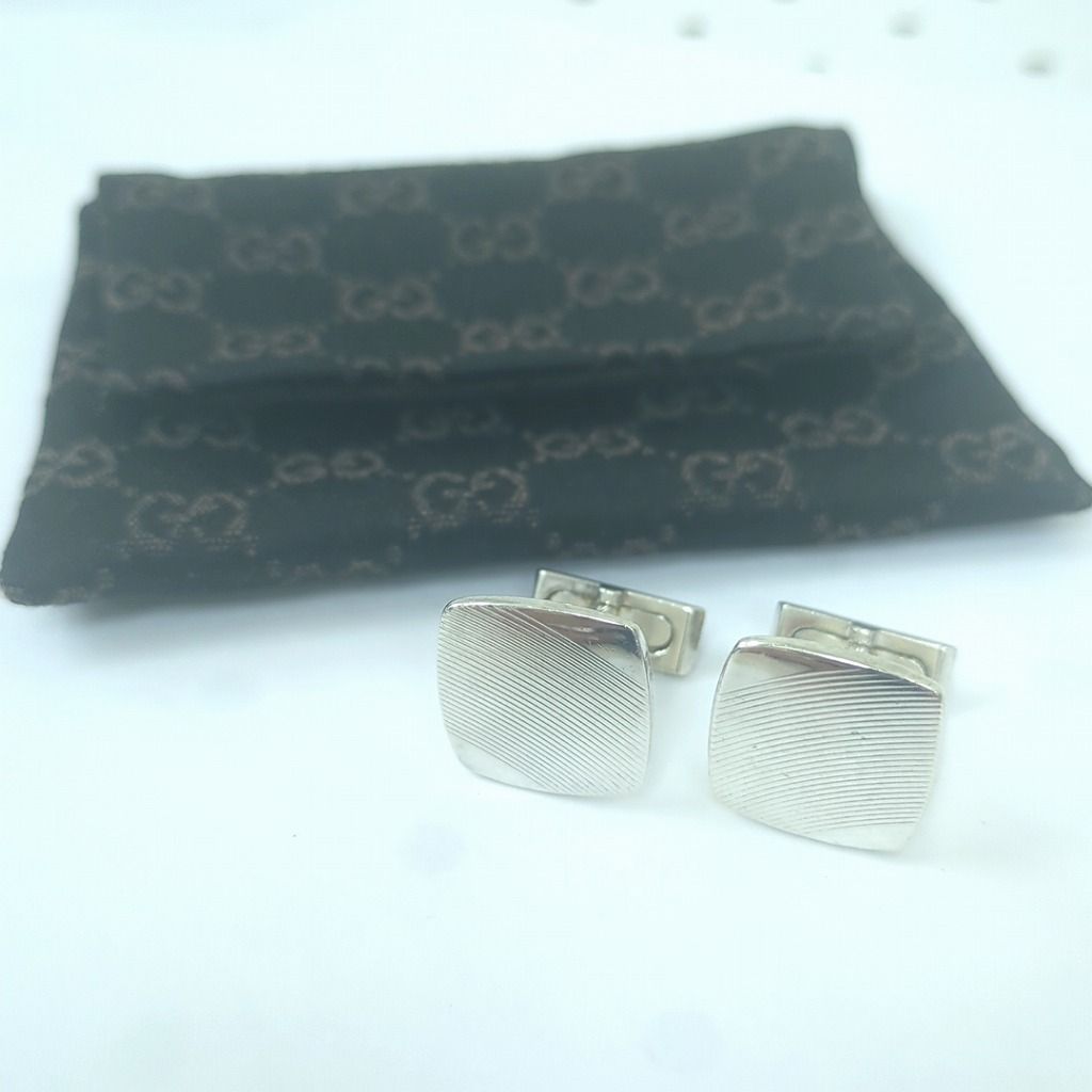 GUCCI グッチ カフリンクス シルバー925 イタリア製