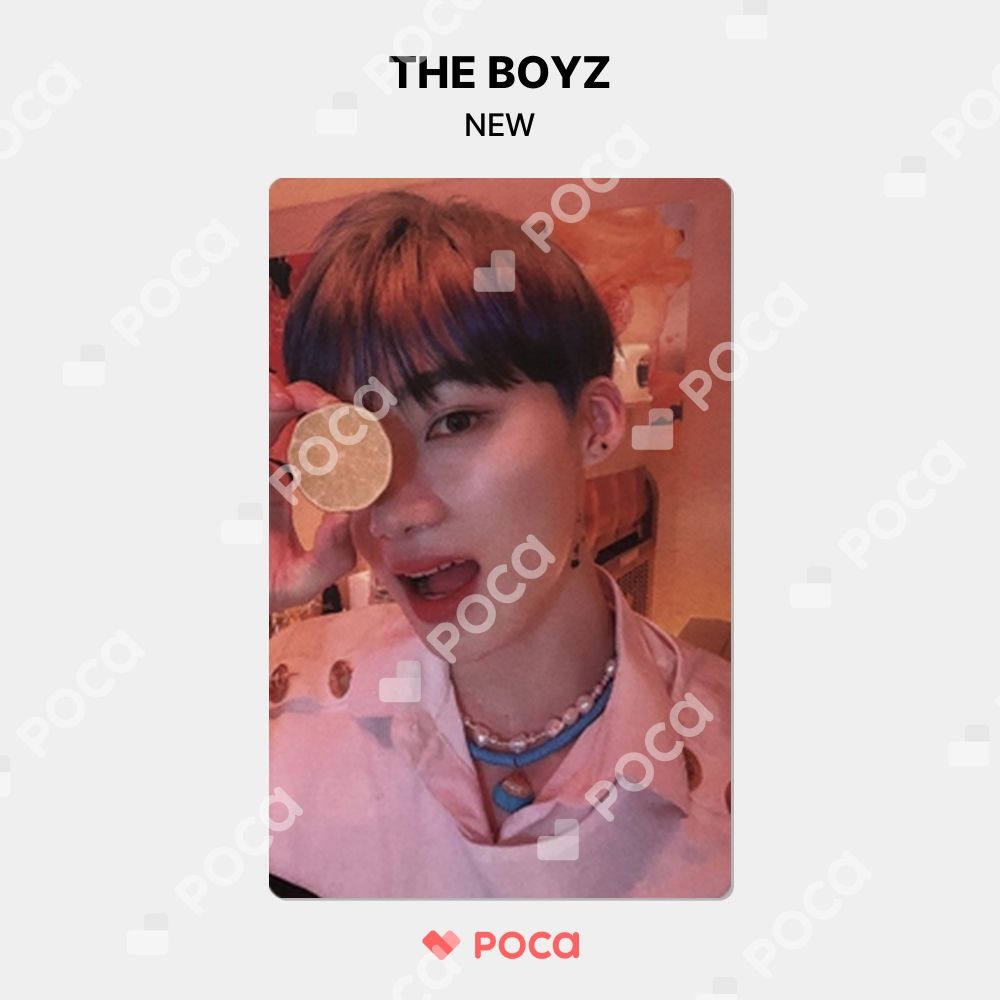theboyz thrill ride ニュー　トレカ　セット THE BOYZ ニュー トレカ THRILL-ING DMC MUSIC 公式 トレカ