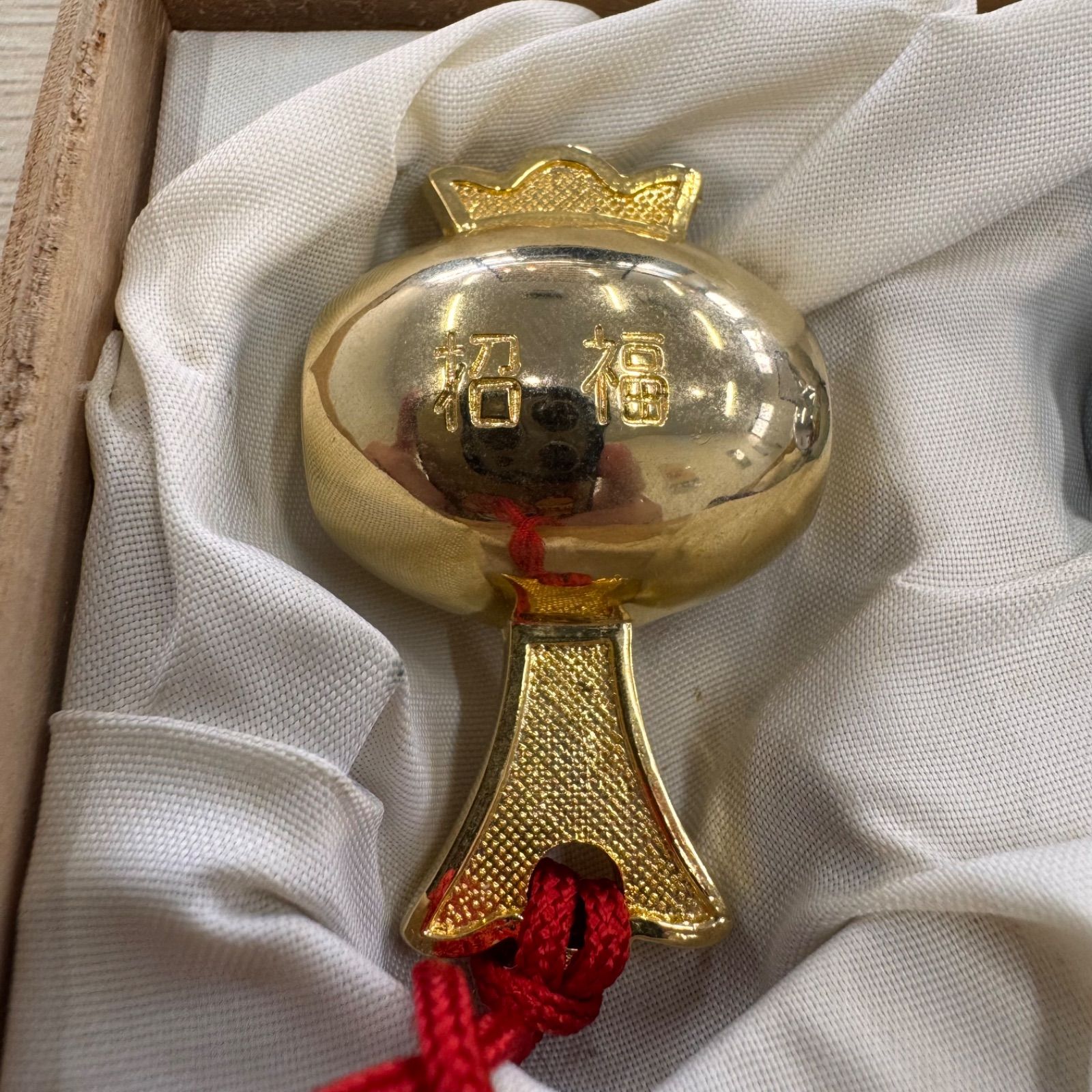 愛知県名古屋市熱田神宮・熱田の宮。開運・幸運の小槌【銀製／銀製　メッキ仕様】。 愛知県名古屋市熱田神宮・熱田の宮。開運・幸運の小槌【銀製