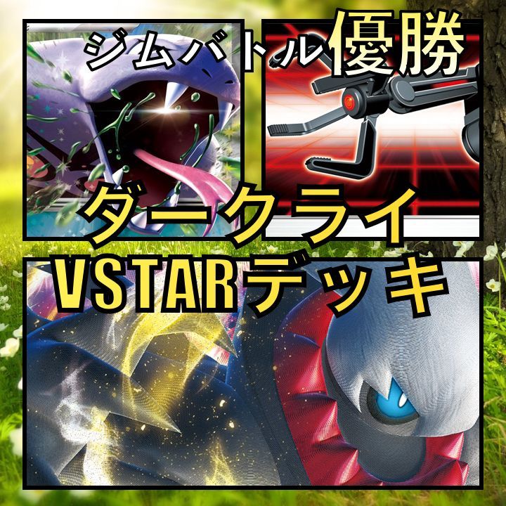 ダークライVSTAR／アーボックex ジムバトル優勝デッキ