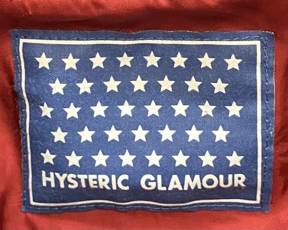 USA製 90s 80s HYSTERIC スタジャン レザージャケット 540 希少 80s〜90s ヒステリックグラマー 袖レザー ウール