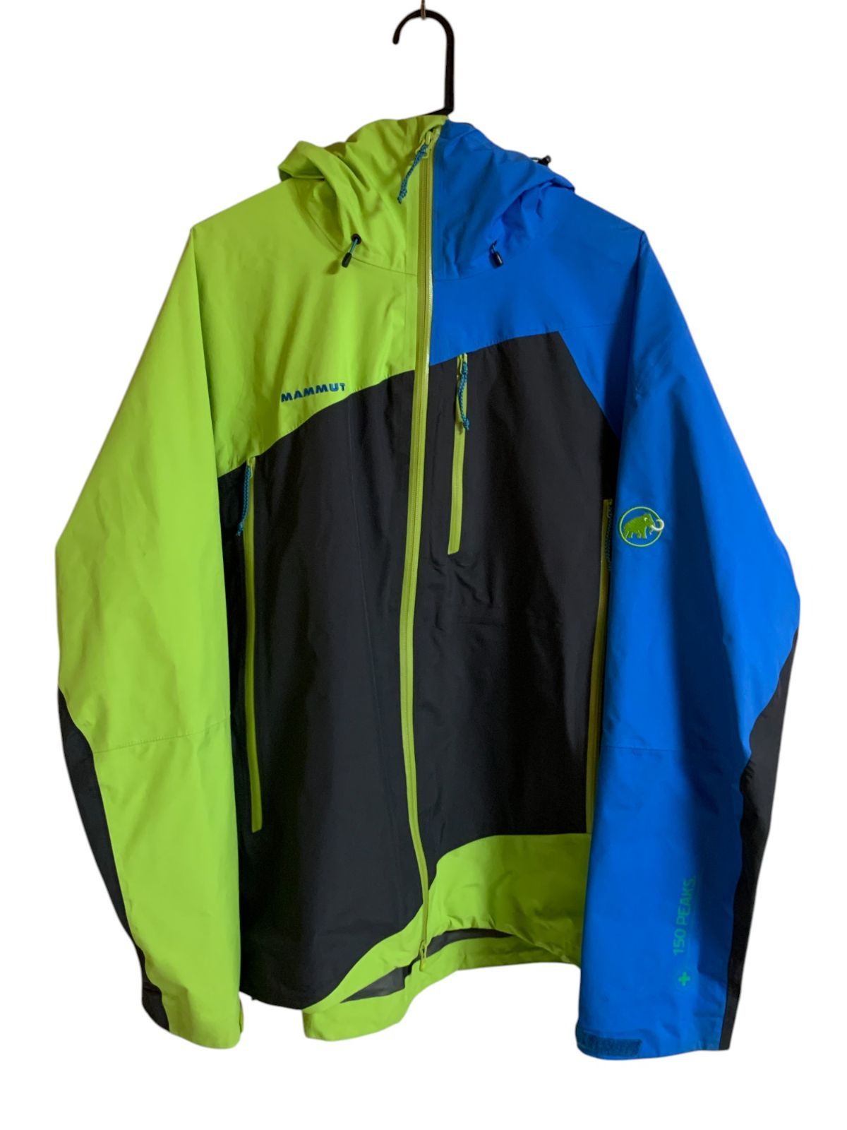 MAMMUT 150周年記念 特殊 Tasman soft shell jacket マウンテンジャケット ゴアテックスプロ Lサイズ 右袖シミあり 現状品 r70512e6