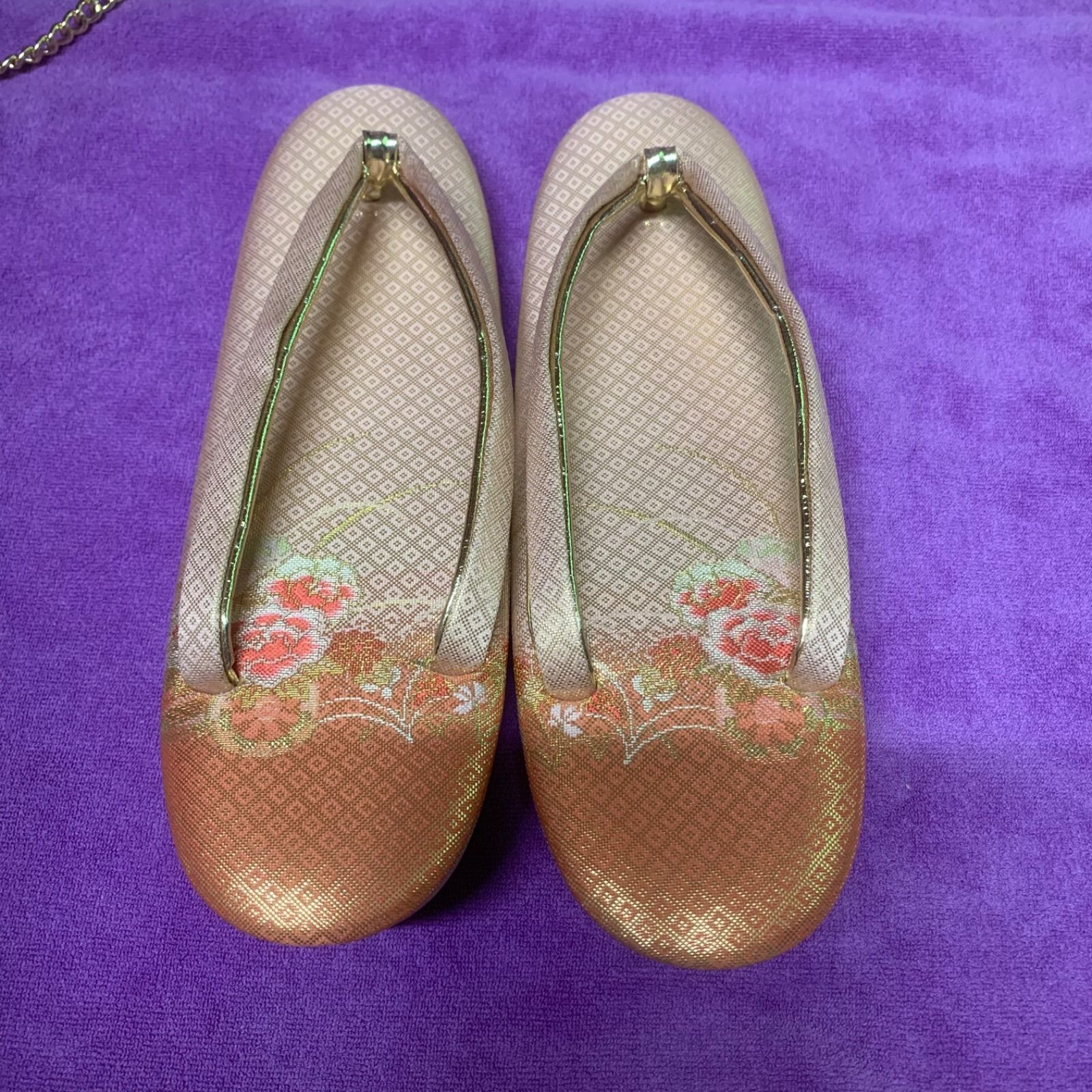 和装用バッグ・草履 和装バッグ 草履 セット 着物 zo32 - メルカリ