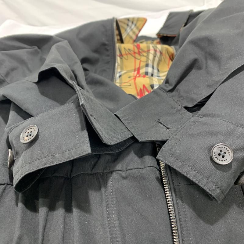 中古】BURBERRY トロピカルギャバジン ハリントン ジャケット サイズ50