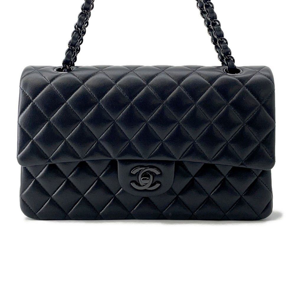 シャネル チェーンショルダーバッグ マトラッセ25 ココマーク