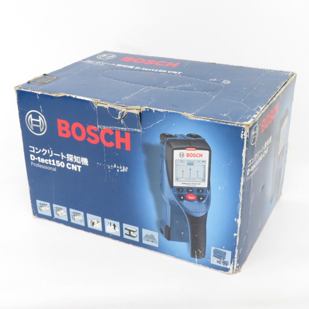 BOSCH ボッシュ コンクリート探知機 ウォールスキャナー D-tect 150 Professional ソフトケース付 D-TECT150CNT  中古 - メルカリ