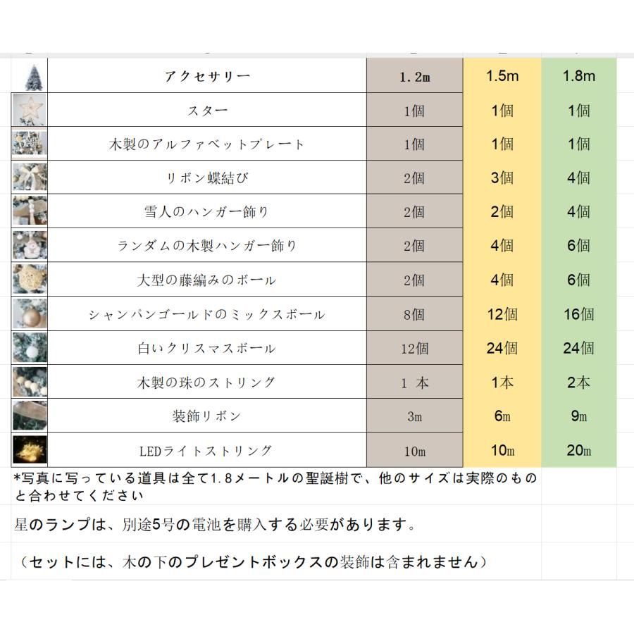 クリスマスツリー 白