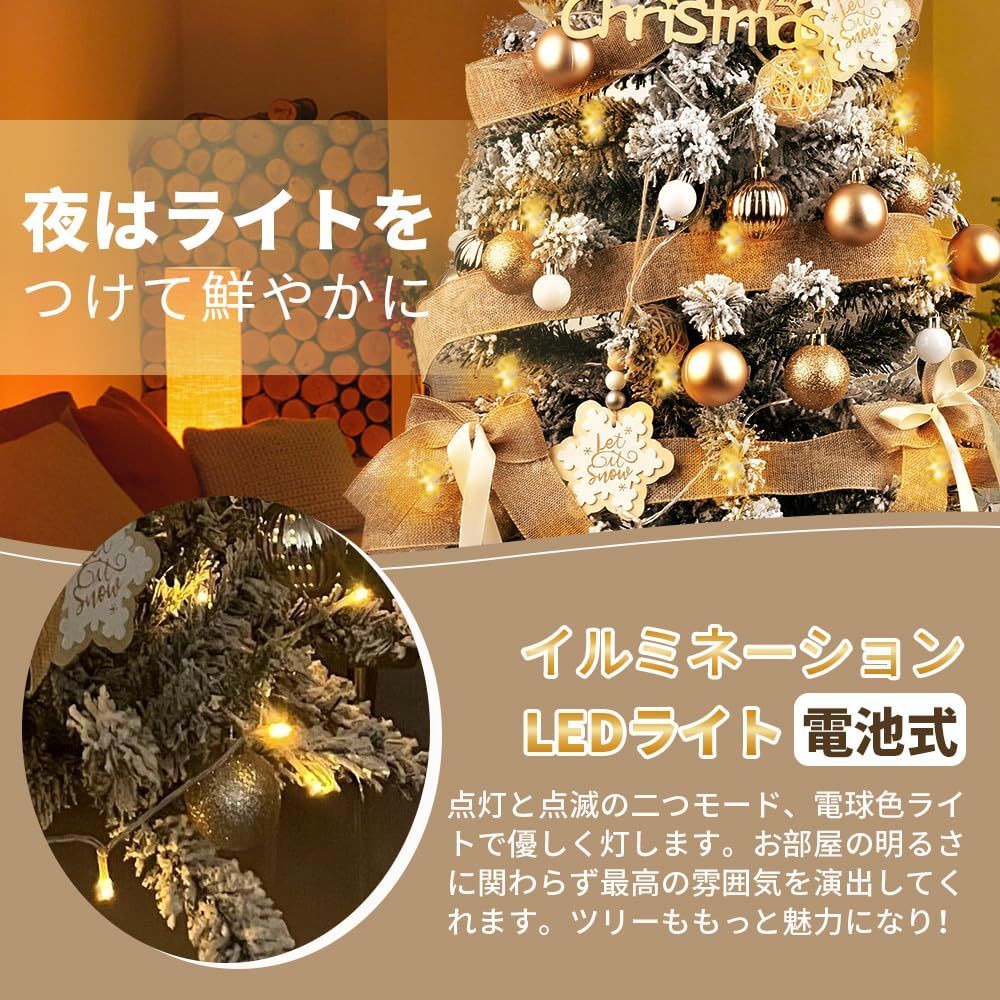 在庫セール】インテリア 雪化粧 商店 豪華 tree Christmas セット