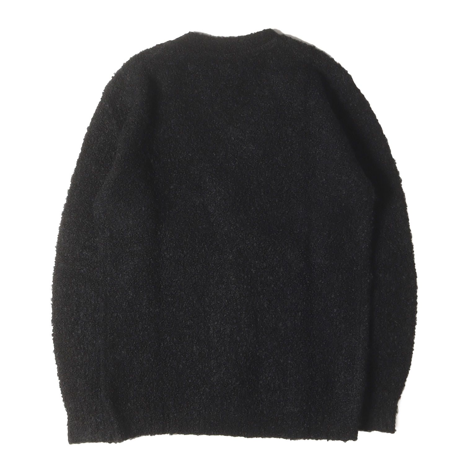 COS ブークレ ニット カーディガン　L ブラック COS ブークレ ニット カーディガン L ブラック BOUCLE-KNIT