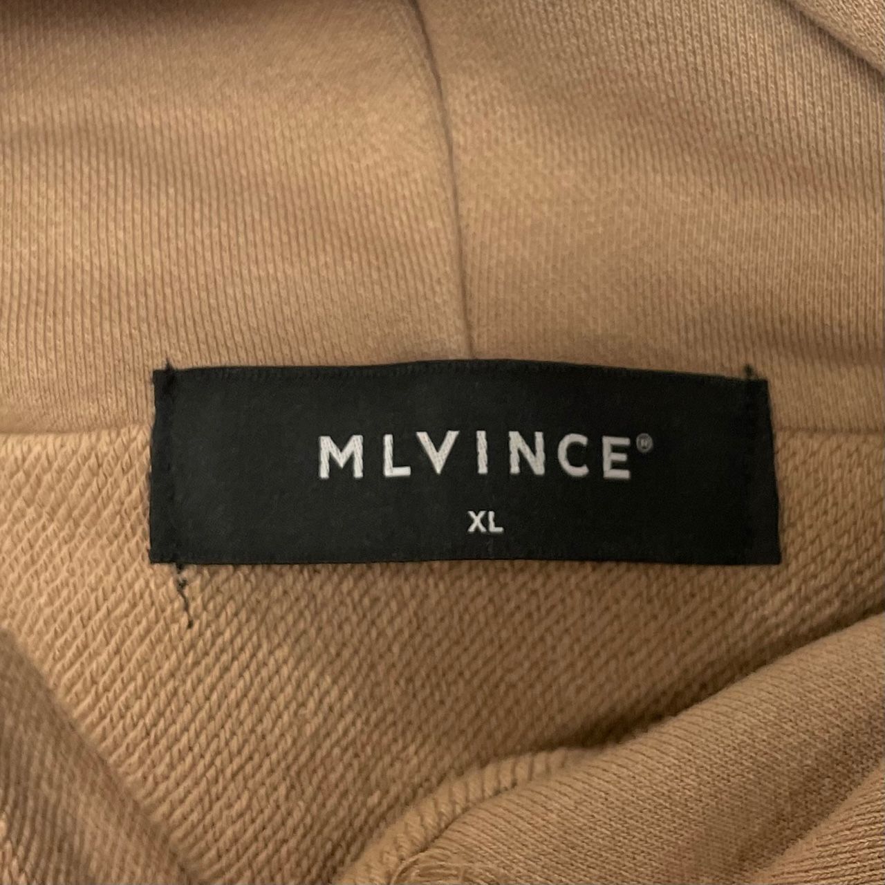 美品 MLVINCE arch logo hoodie brown アーチロゴ フーディー