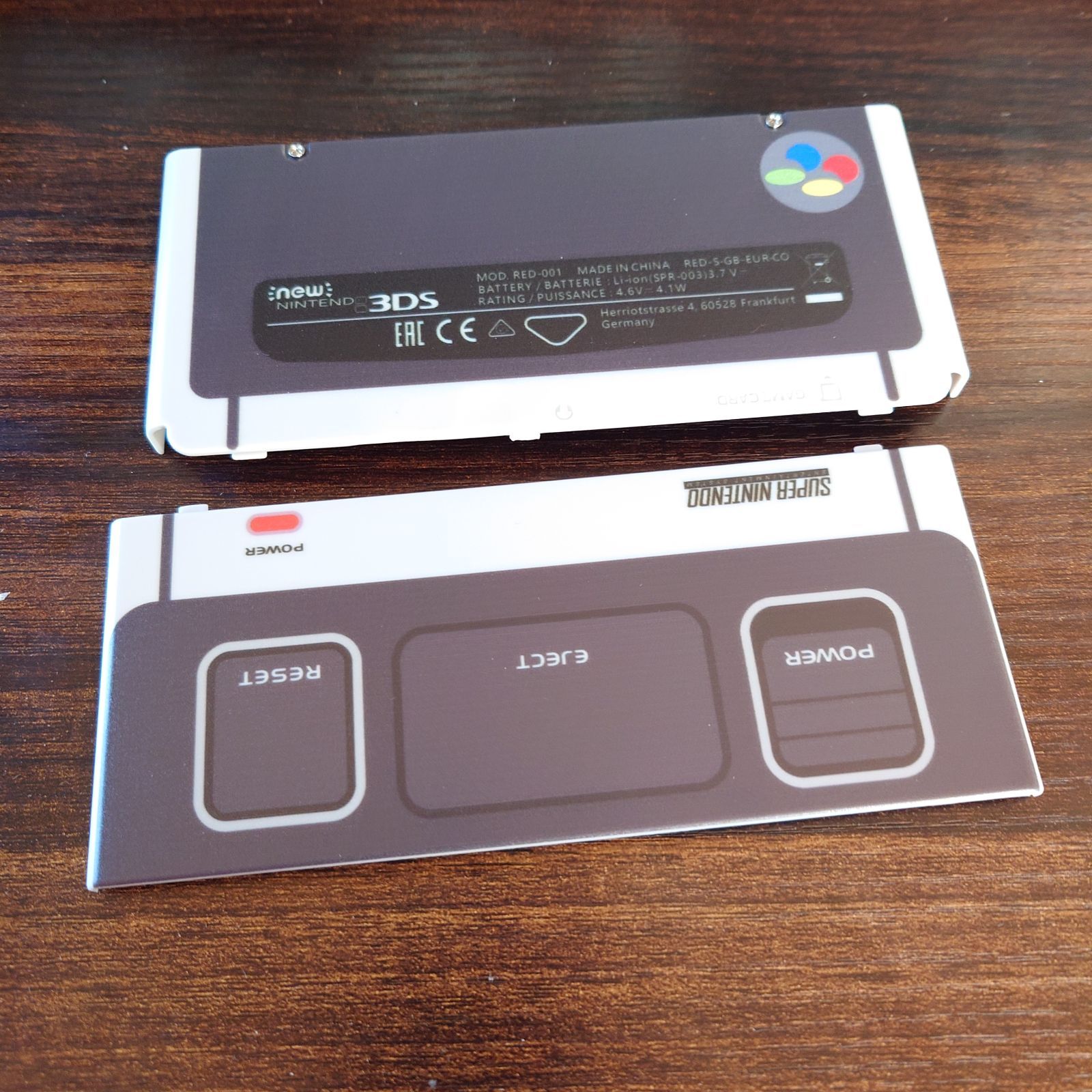 new3ds 着せ替えプレート ファミコン仕様 未使用 新品 【公式通販】