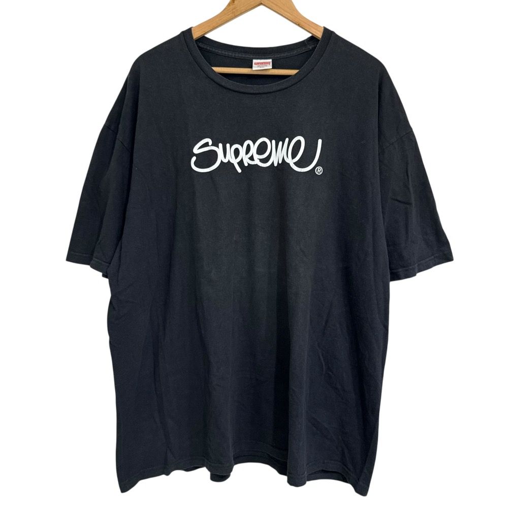 シュプリーム　Supreme 22SS Handstyle Tee Black 良品 22SS Supreme シュプリーム Handstyle Tee 半袖 クルー