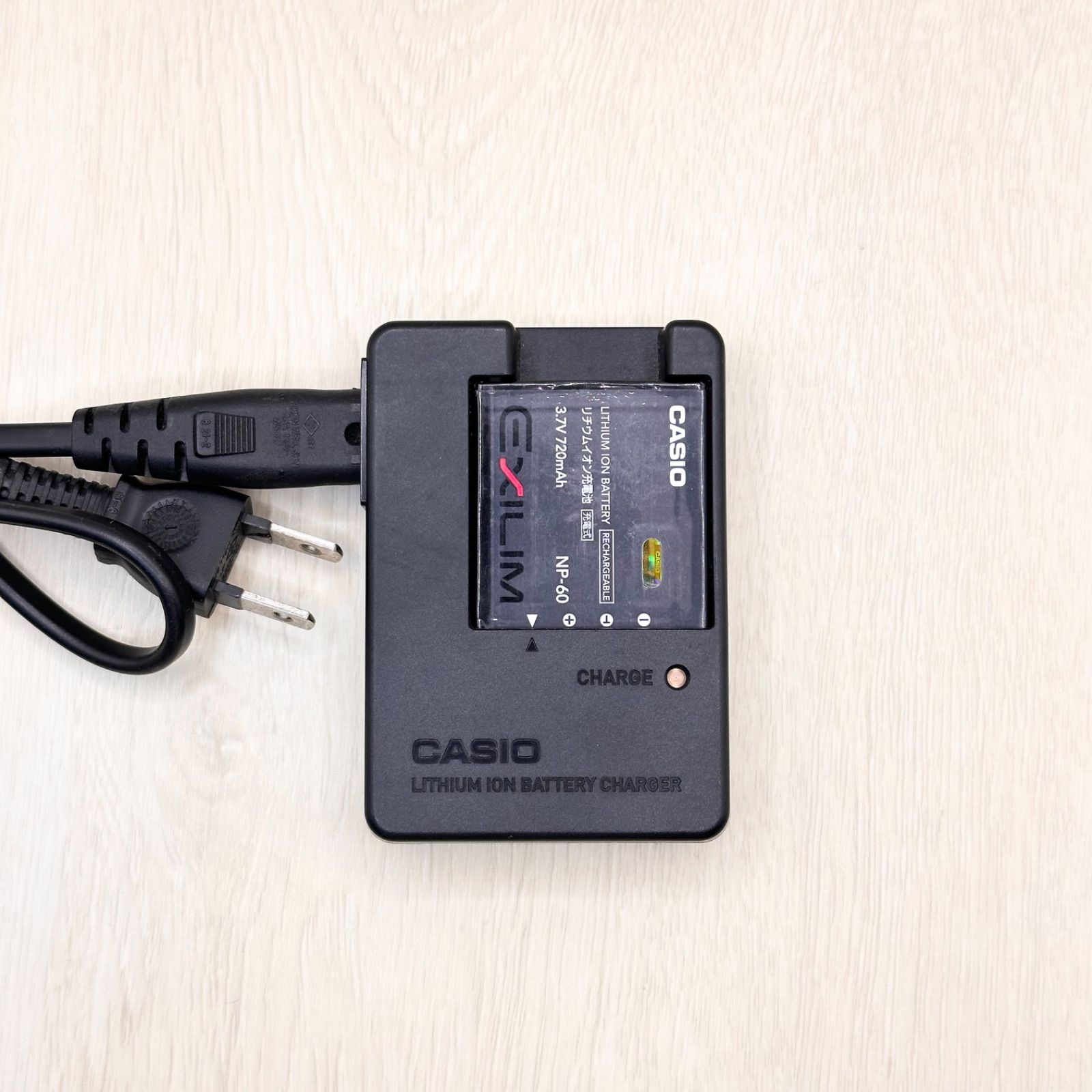 カシオ BC-60L CASIO 純正 バッテリーチャージャー 充電器
