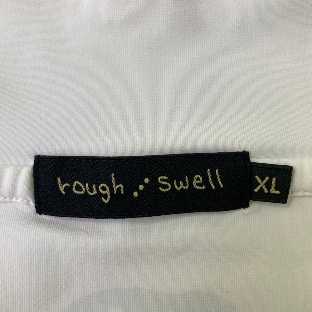 サイズ：S ROUGH&amp;SWELL ラフアンドスウェル  襟付 半袖Tシャツ カモノハシ  ブラック系 [240101435206] ゴルフウェア メンズ ストスト ROUGH&SWELL ラフアンドスウェル 襟付 半袖Tシャツ カモノハシ