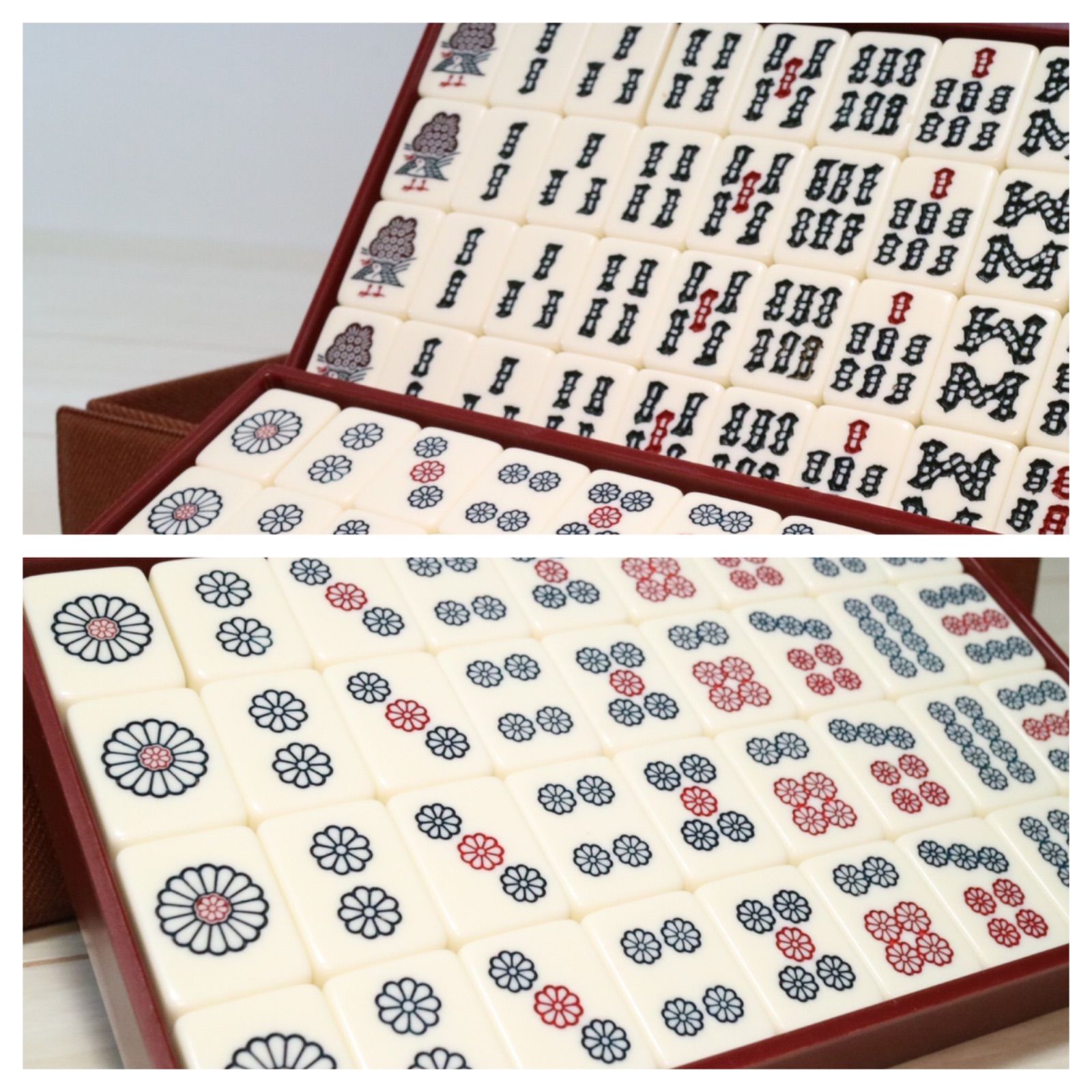 激レア】麻雀牌 任天堂 菊寿牌 手書き風 - メルカリ