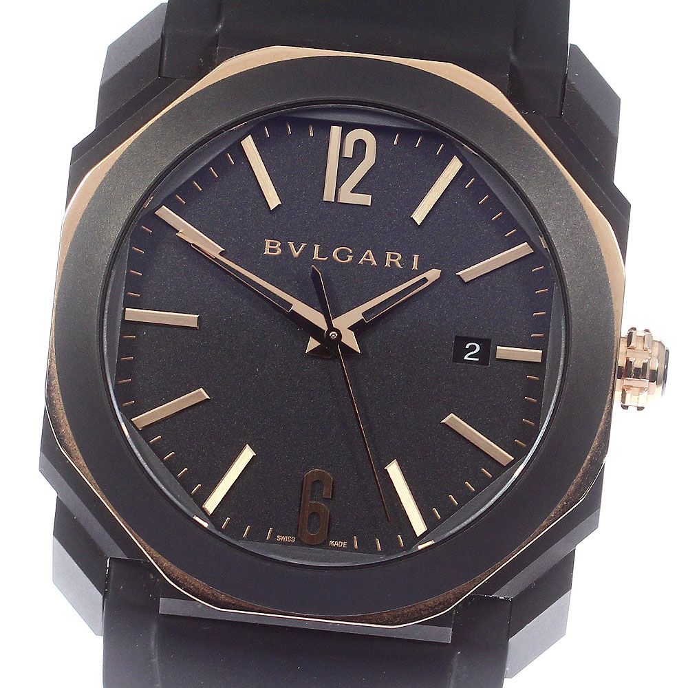 BVLGARI(ブルガリ) 腕時計美品  メンズ 黒