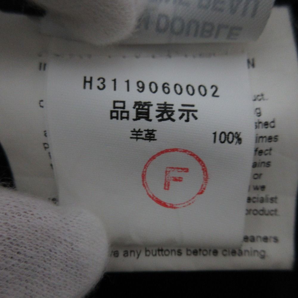 レザー プルオーバー