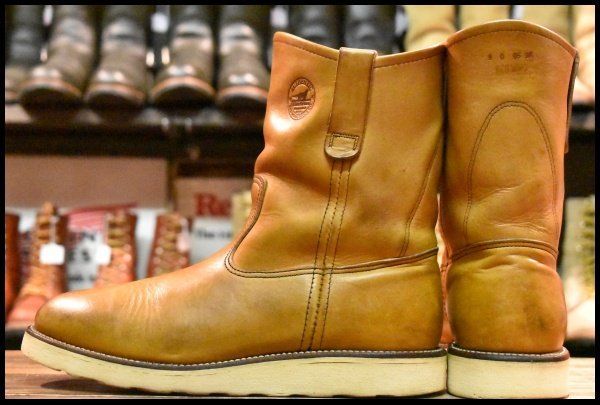 u*9様 9D 良品 緑犬タグ 94年　レッドウィング 866 ペコス 赤茶 オ u*9様 9D 良品 緑犬タグ 94年 レッドウィング 866 ペコス 赤茶