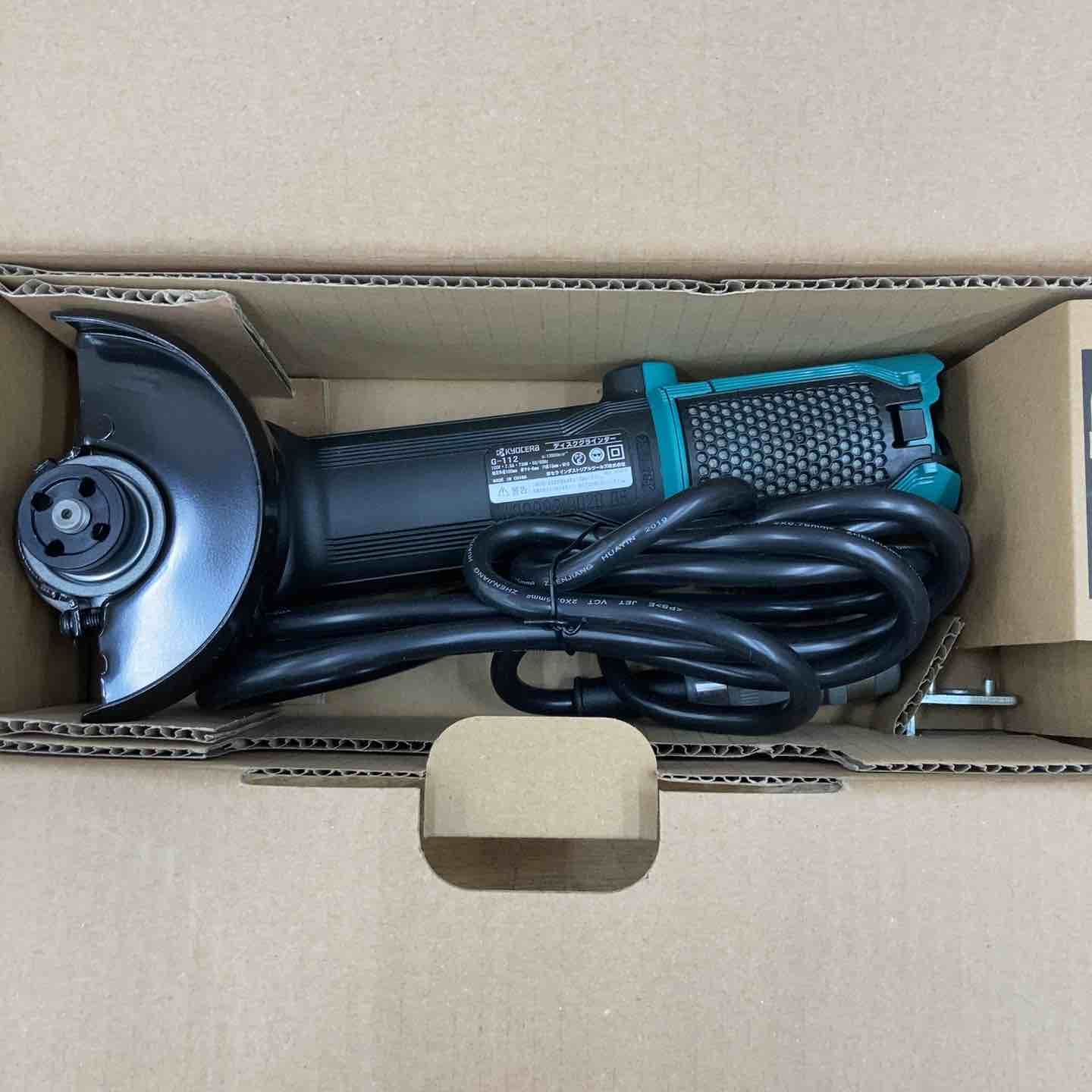 長期保管新品　RYOBI　リョービ ディスクグラインダー 　ジスクグラインダー　G-122P 未使用品⁄長期保管RYOBI （リョービ） ディスクグラインダー G112