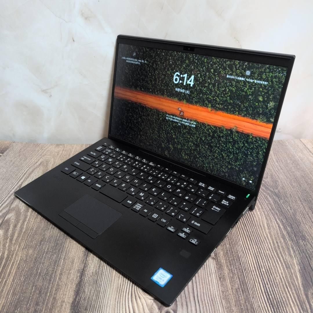初心者VAIO 8世代i5 8GB SSD256GB ノートパソコン オフィス Office付き 即納 初心者にも 届いてすぐ使えます マウスはおまけ S403 SSD256GB 8GB VAIO 薄型 オフィス付き i5✨爆速‼SSD256GB✨メモリ8B✨WEBカメラ❣️白ノートパソコン✨