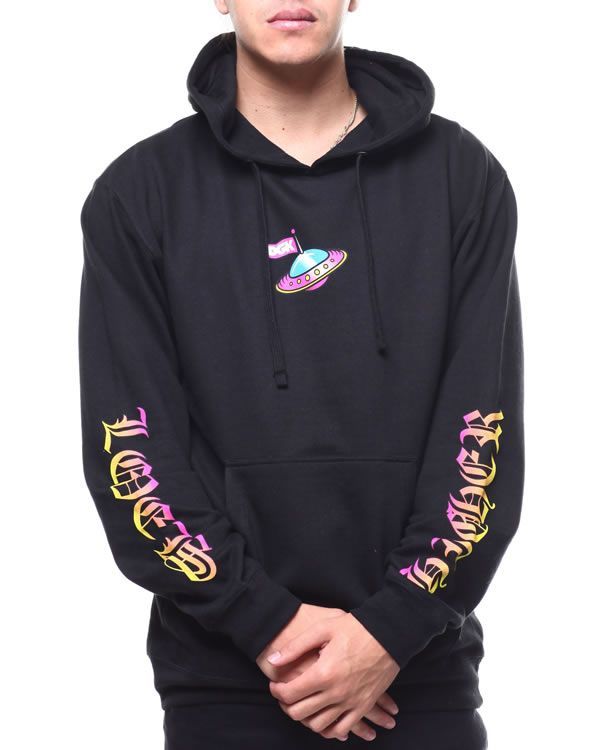 DGK (ディージーケー) パーカー フード プルオーバー Higher Hoody Black