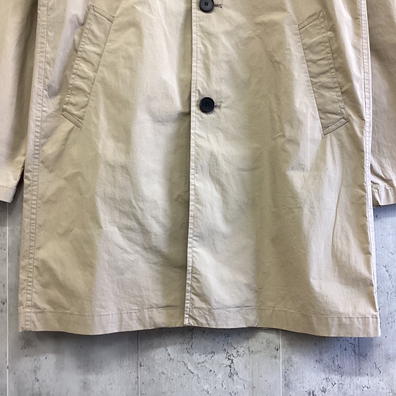 アーバンリサーチ／ステンカラーコート ベージュ Mサイズ表記 3WAY 60/2コンパクトギャバ ステンカラーコート / J.PRESS LADIES S