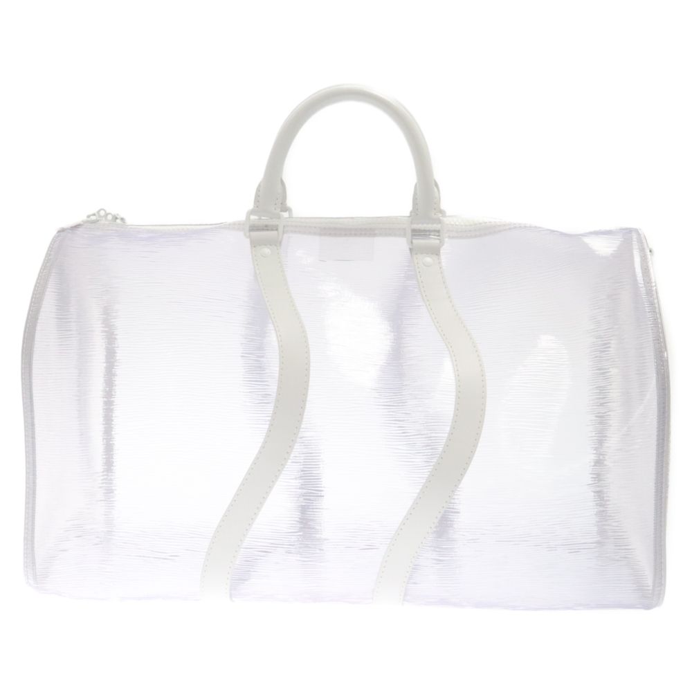 LOUIS VUITTON (ルイヴィトン) エピ プラージュ キーポル バンドリエール50 M55814 ボストンクリアバッグ