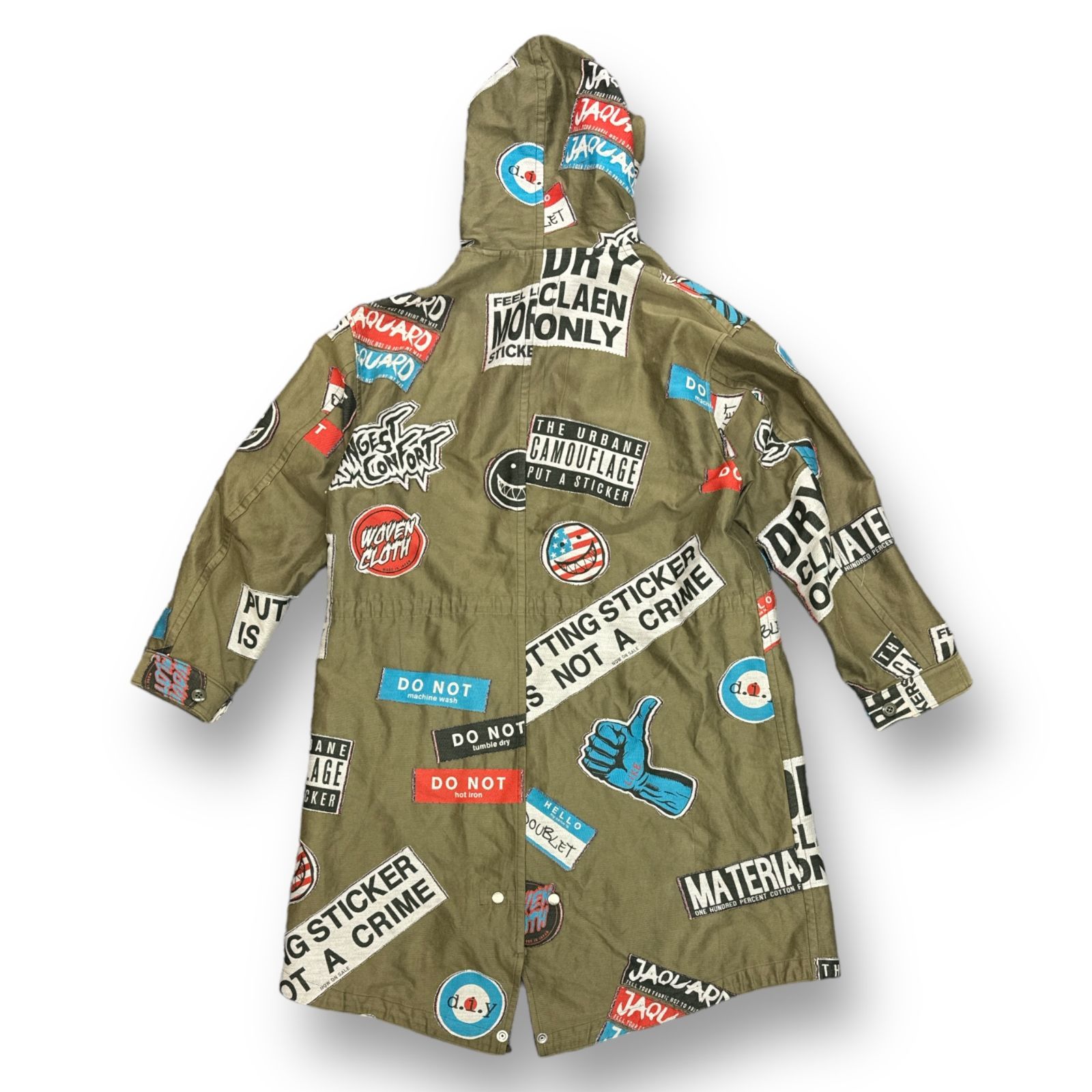 DOUBLET|16AW STICKERS JACQUARD JACKET|HARDOFFオフモール