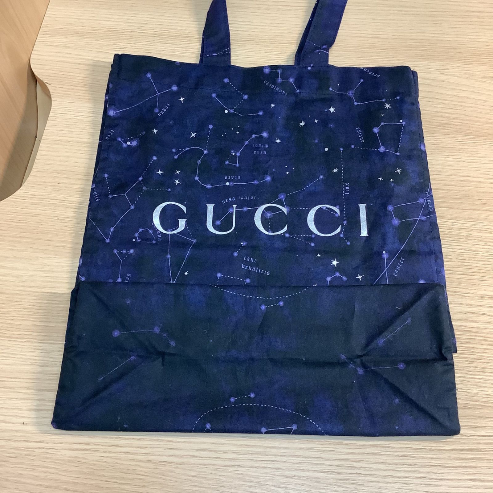 【新品未使用】GUCCIエコバッグ GUCCI - GUCCI エコバッグ トートバッグ VAULT 限定 ボーダー