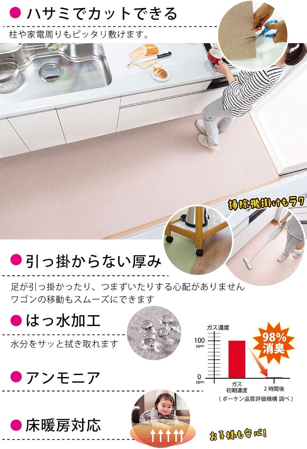 台所マット ロング
