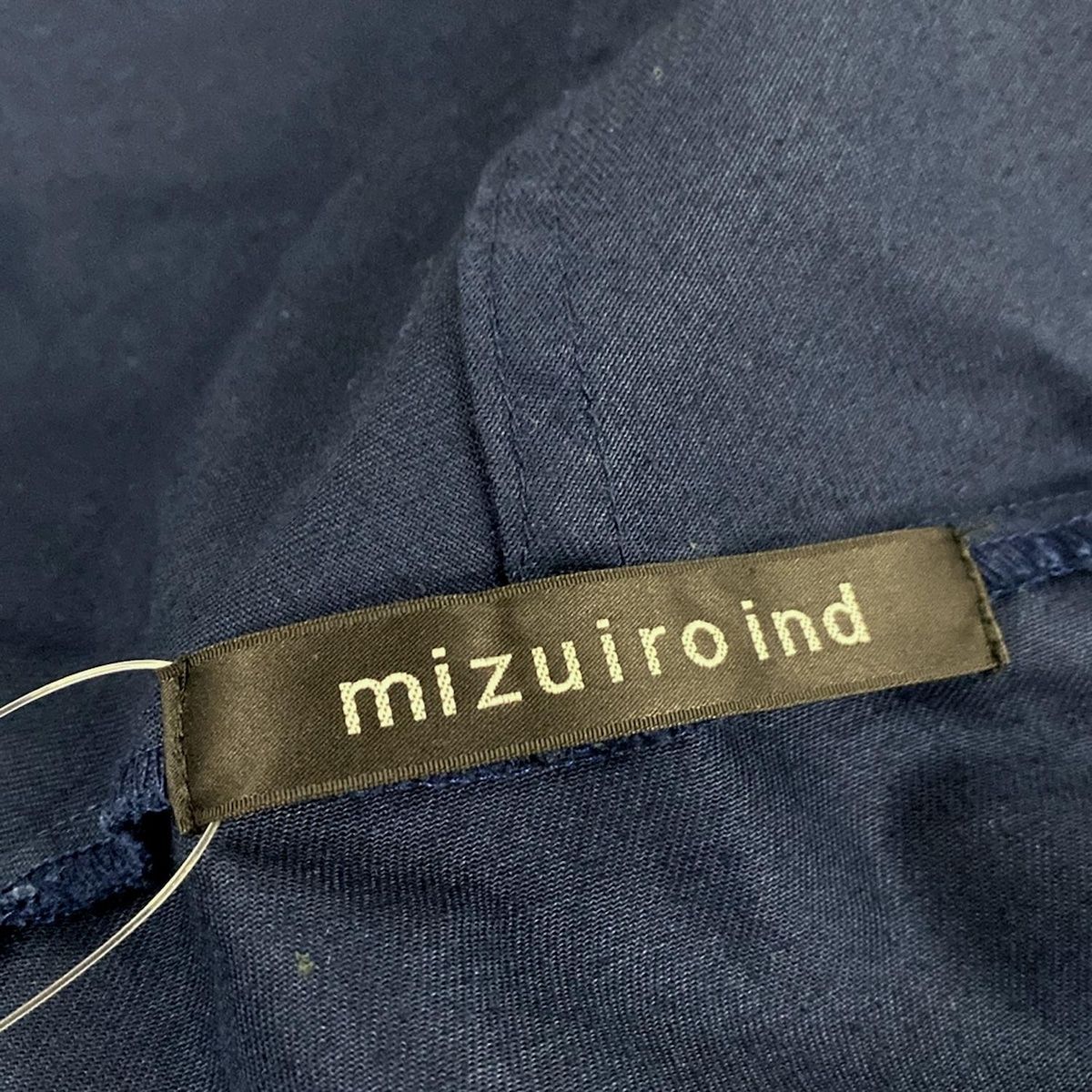 mizuiro ind ミズイロインド コート レディース - ネイビー 長袖|フード付き|春|秋 WWW_NOITHATQUANGTHANH_NET