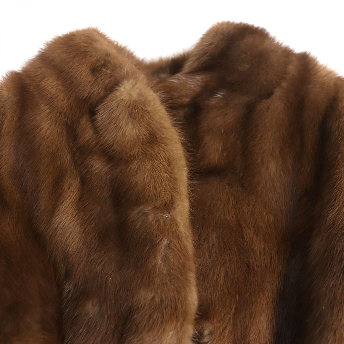 美品▽Nakamura Fur ナカムラファー MINK ミンク 本毛皮コート